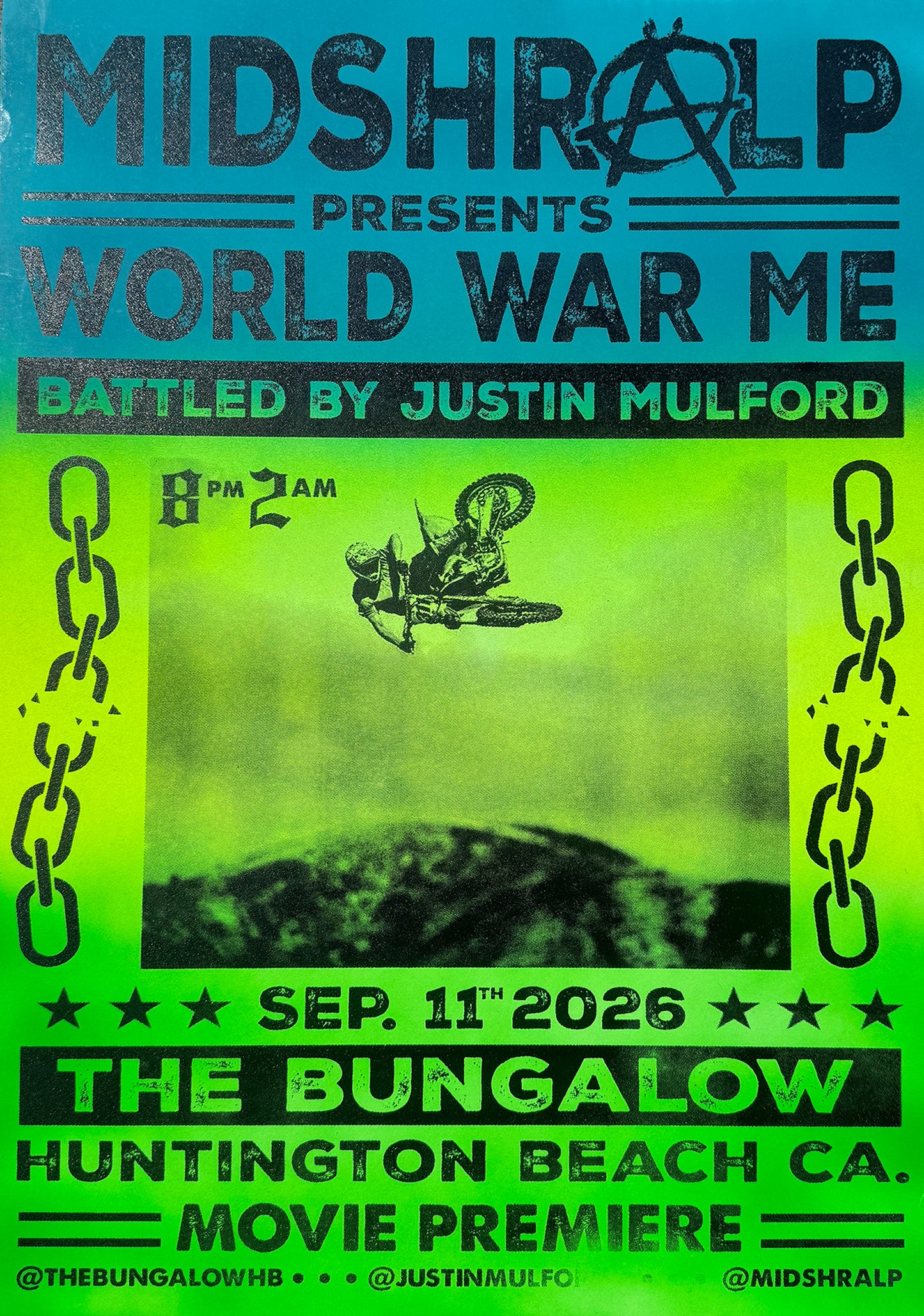 Custom "WWM3" Poster